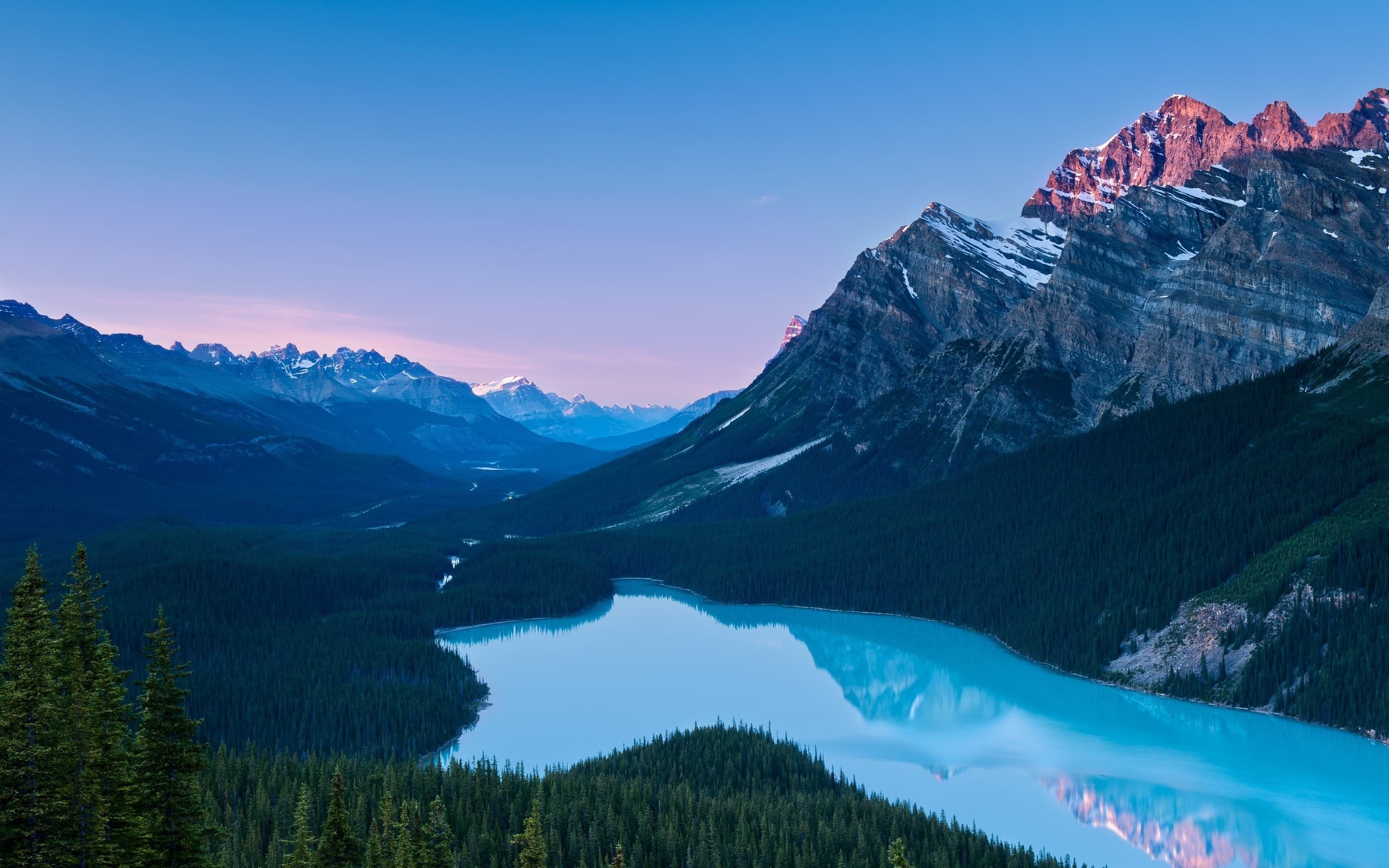 mountains-lake